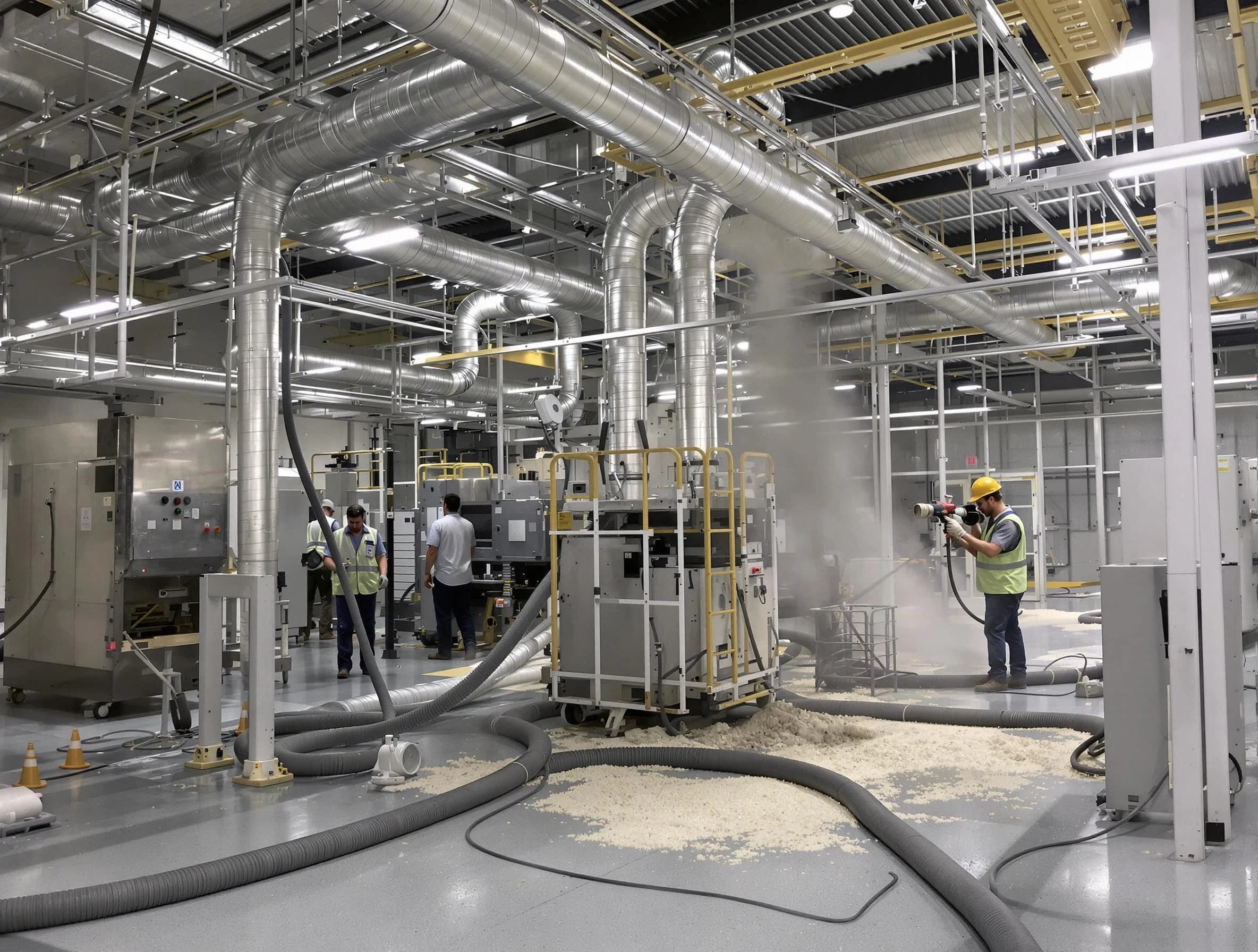 Heavy-duty industrial duct cleaning by Norman Air Duct Cleaning in Norman