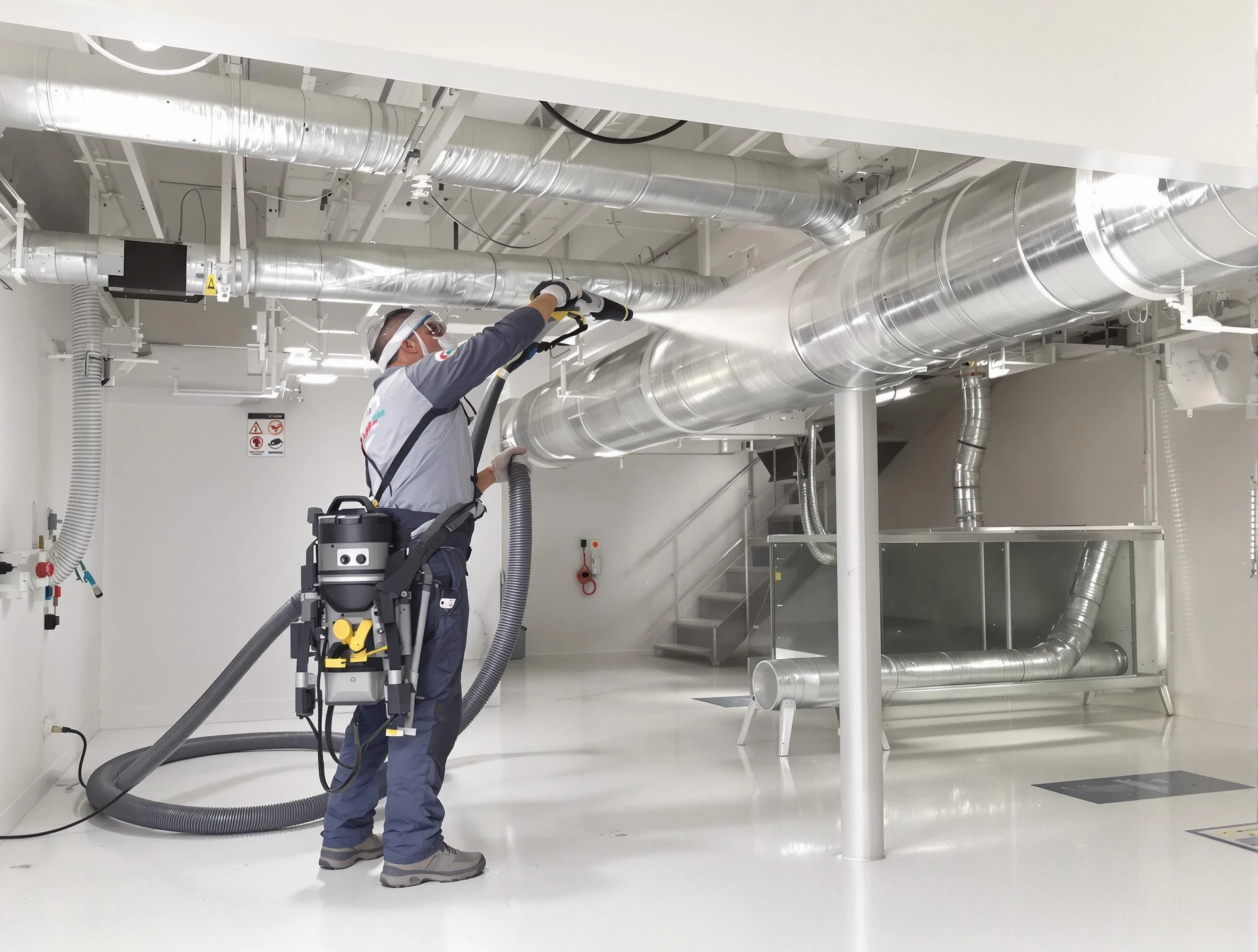 Professional central duct cleaning by Norman Air Duct Cleaning in Norman