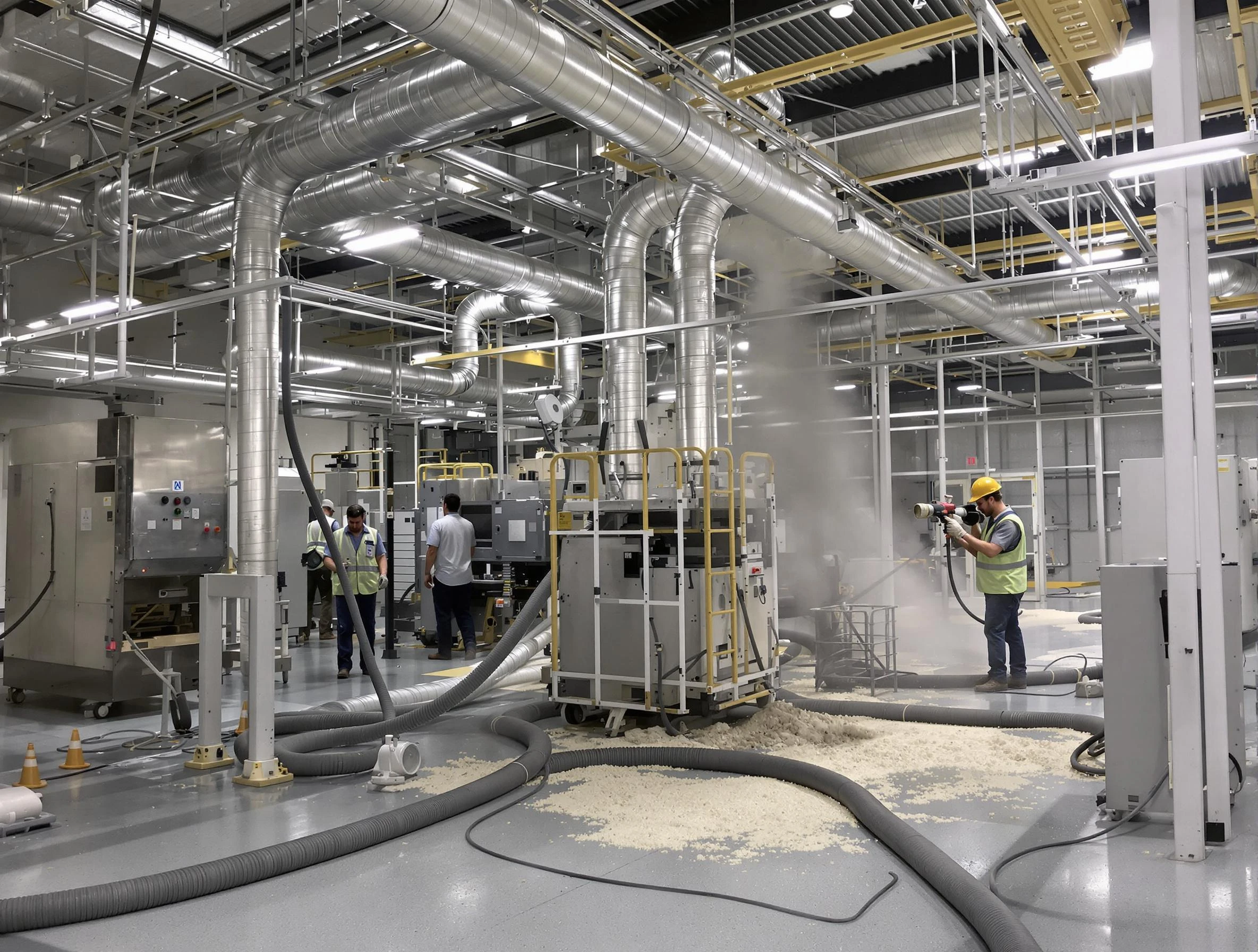 Heavy-duty industrial duct cleaning by Norman Air Duct Cleaning in Norman